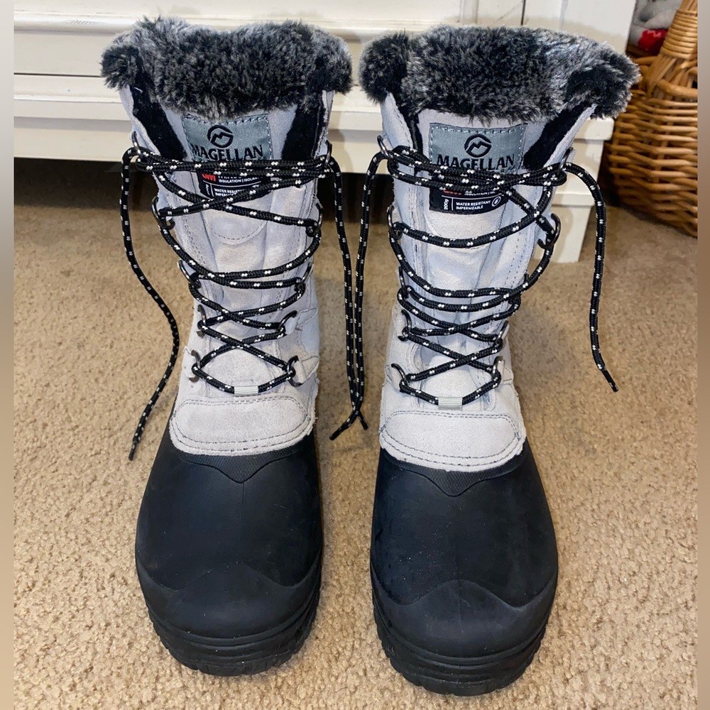 Magellan Suede leather boots, Size 7